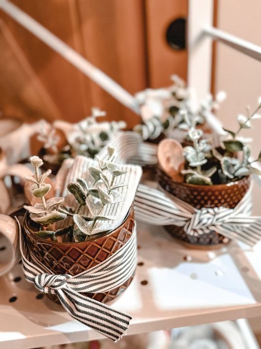 Mug Gift Set - Caramel Textures