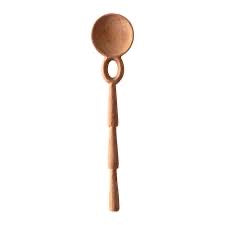 Wooden kitchen spoon