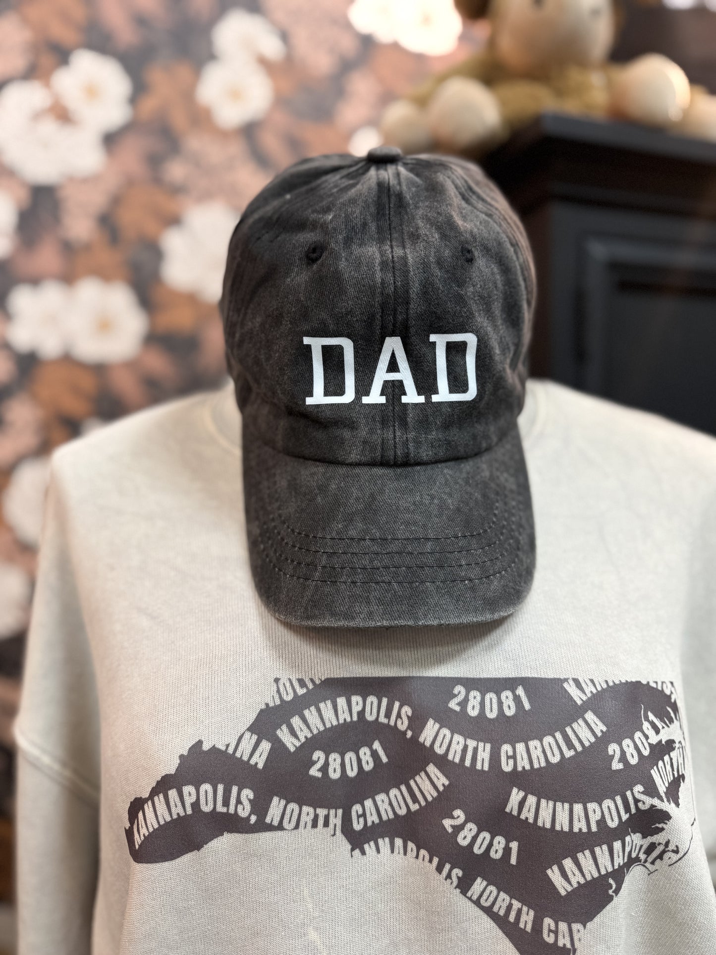 Dad Hat - Washed Black