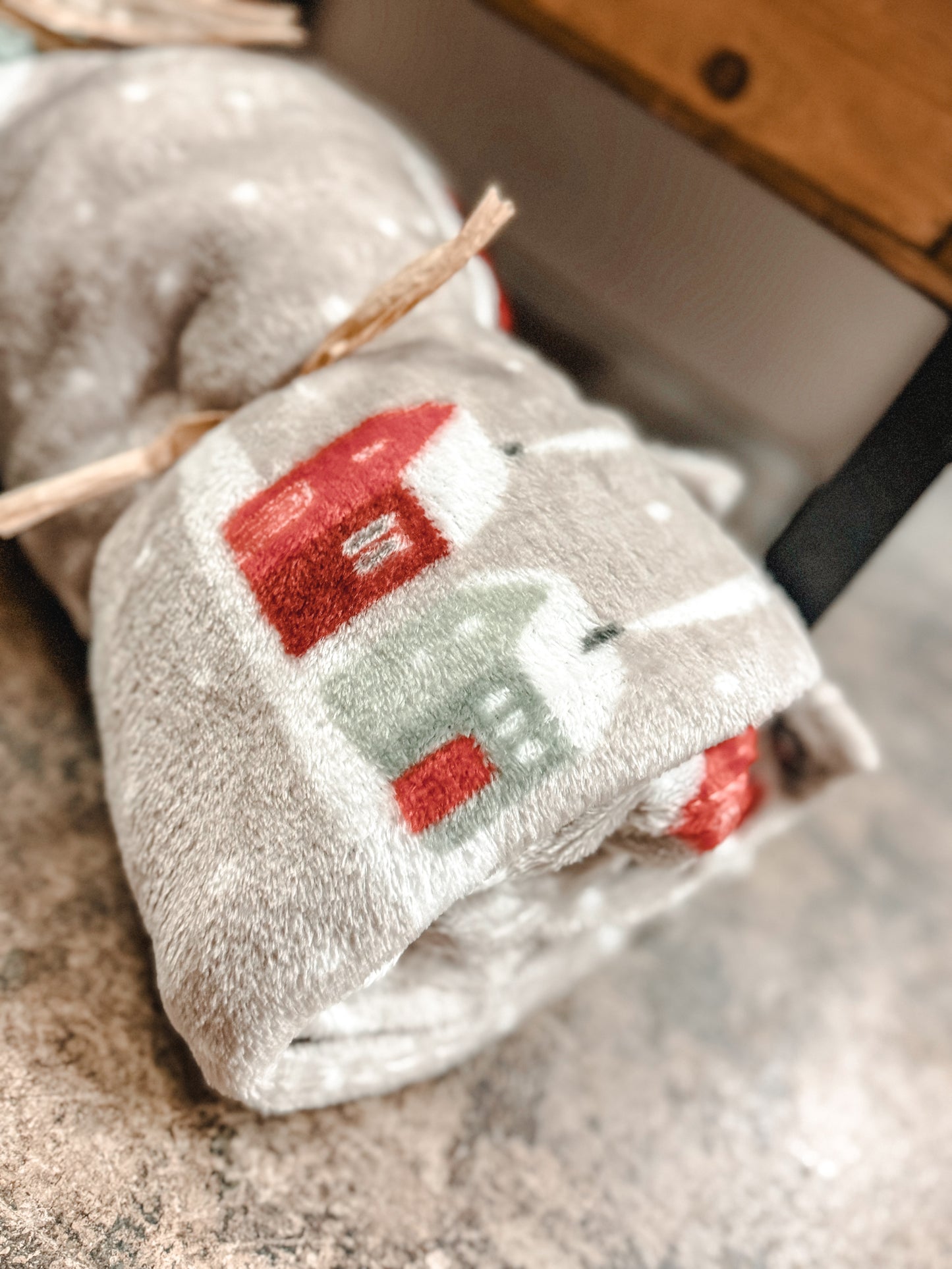 Throw Blanket - Little Houses