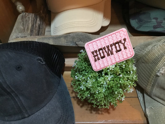 Hat Patch - Howdy