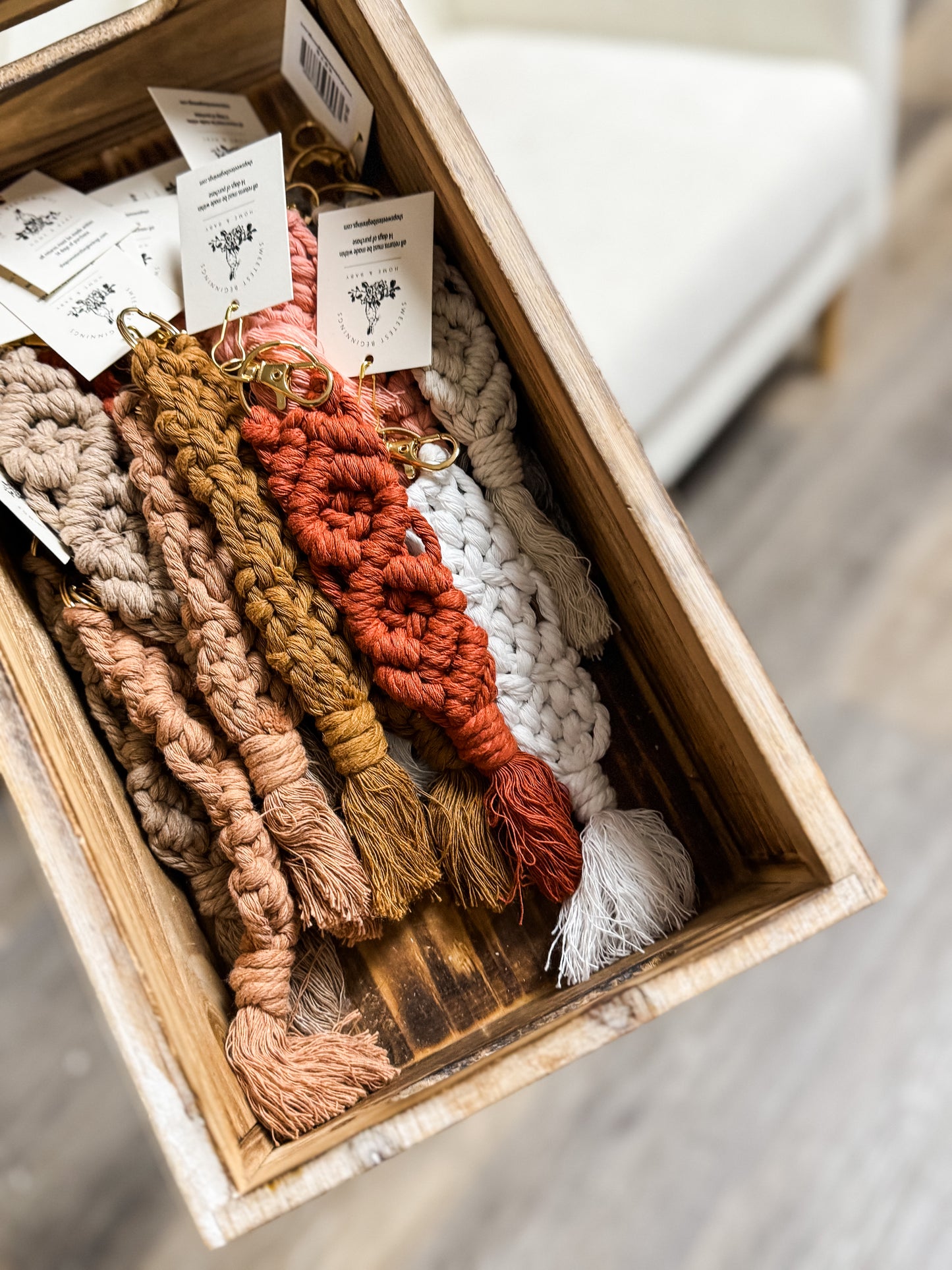 Macrame Keychain - Various