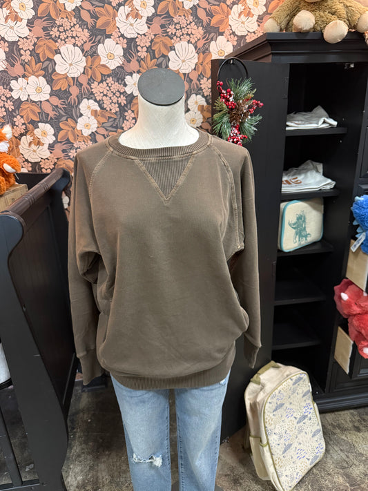 Pocket Sweater - Latte