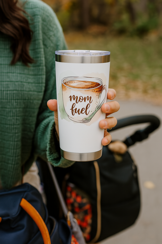 Mom Fuel Vinyl Sticker