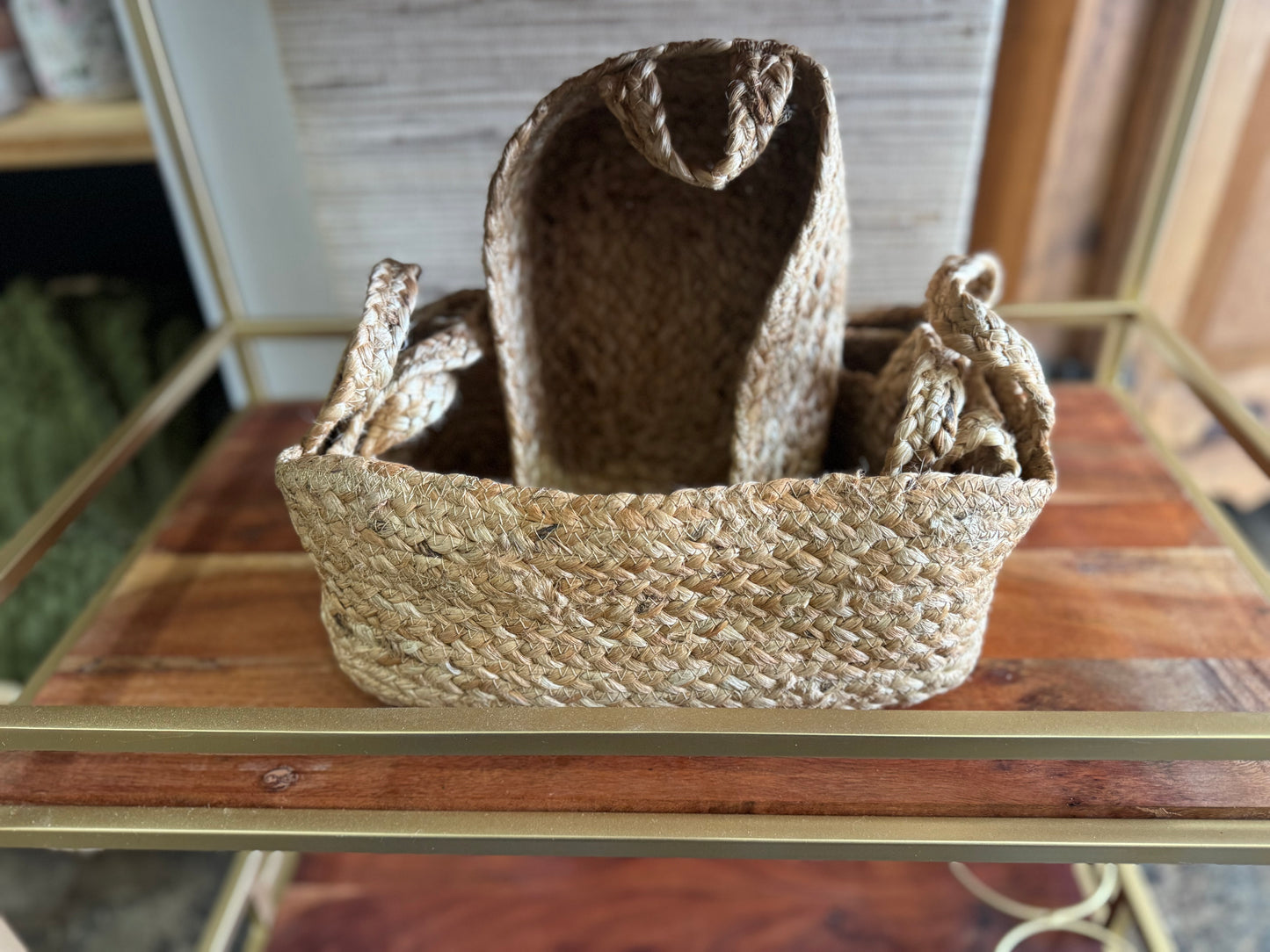 Basket - Natural Jute