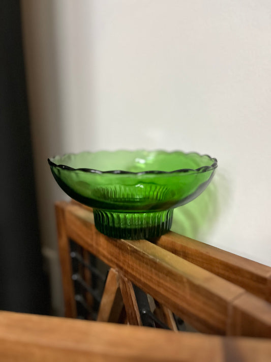 Green Glass Brody Candle - BYO