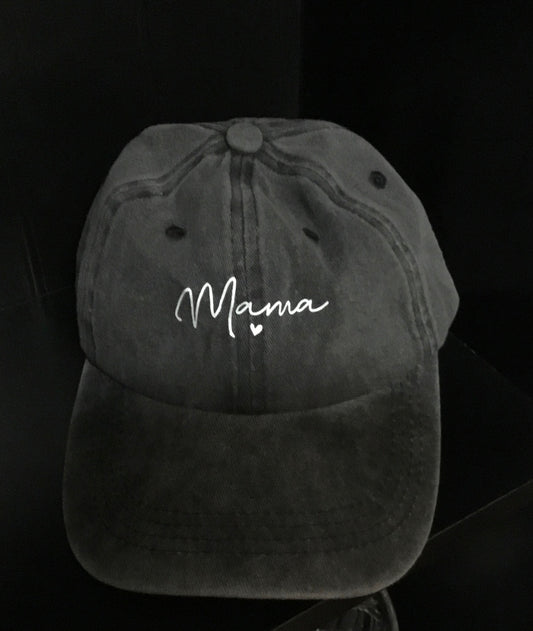 Mama Hat - Washed Black