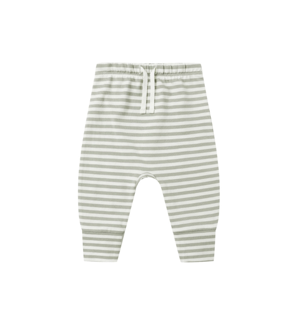 Drawstring Pant - Fern Stripe