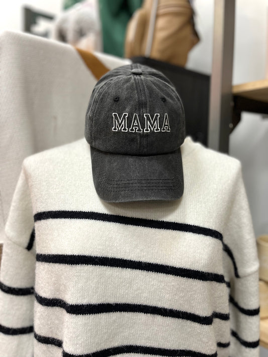 Mama Hat - Washed Black