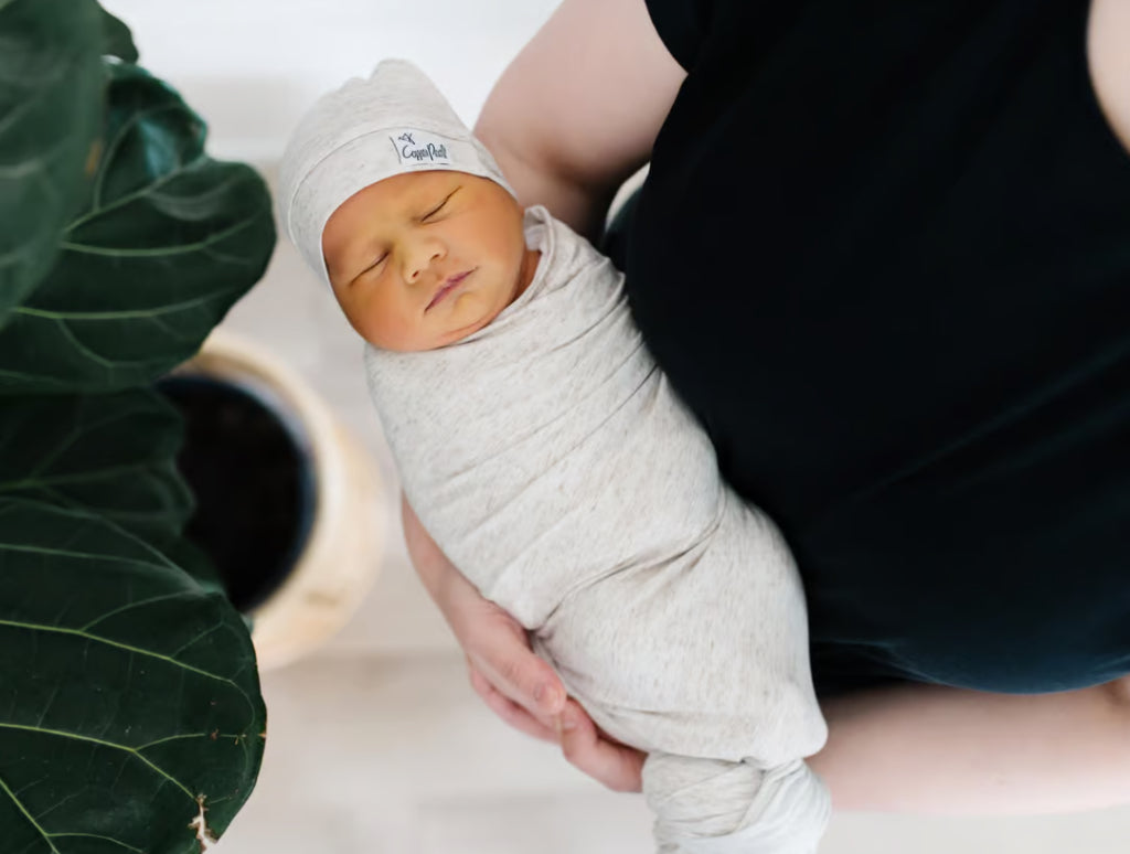 Copper Pearl Swaddle- Oat