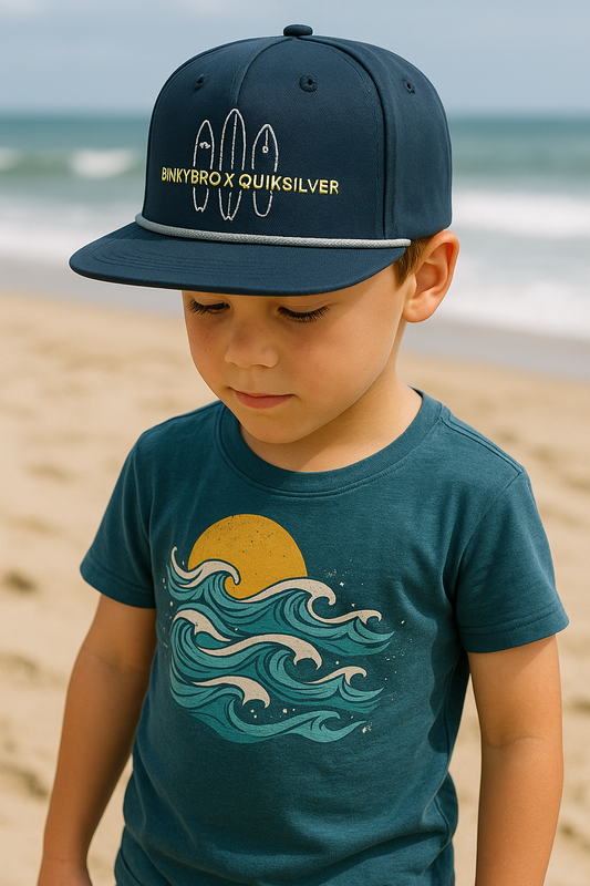 X QUIKSILVER Navy Hat - Toddler