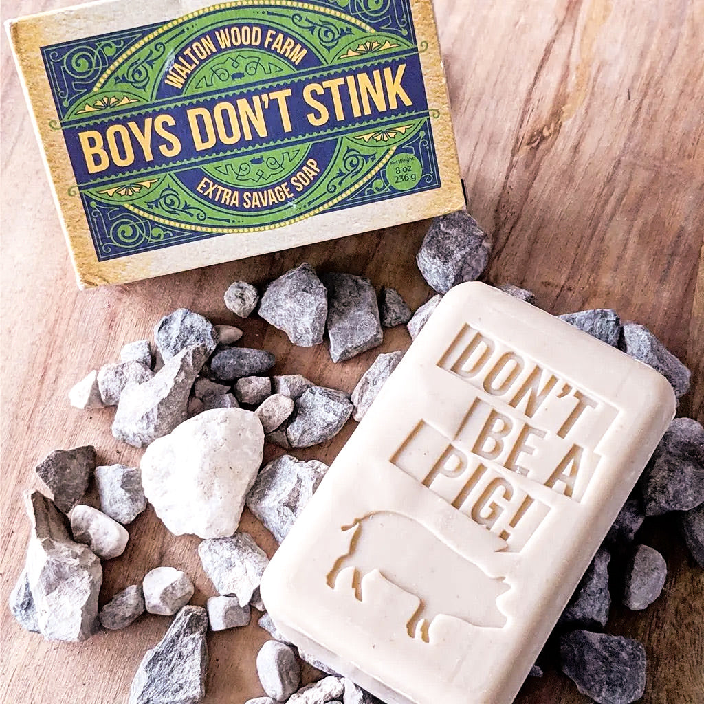 Boy's Don't Stink Soap - Warm Amber & Spice