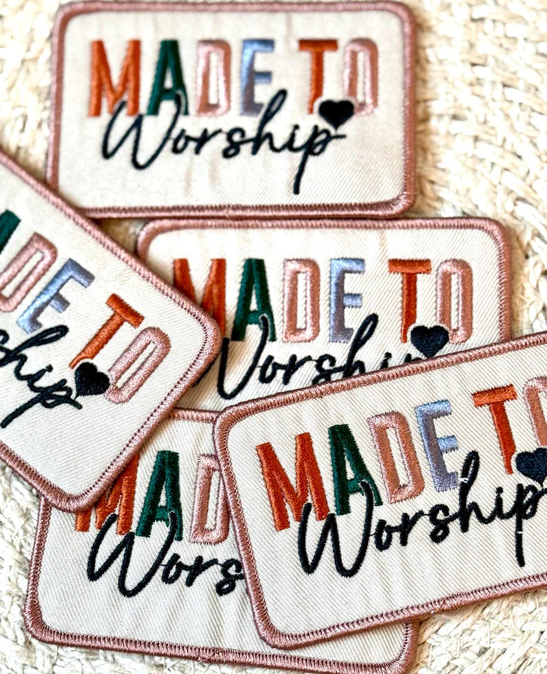 Hat Patch - Made to Worship