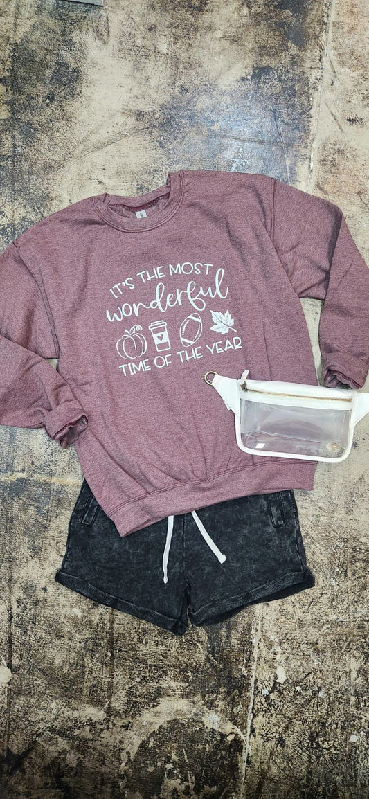 It's The Most Wonderful Time Of The Year Fall Sweatshirt