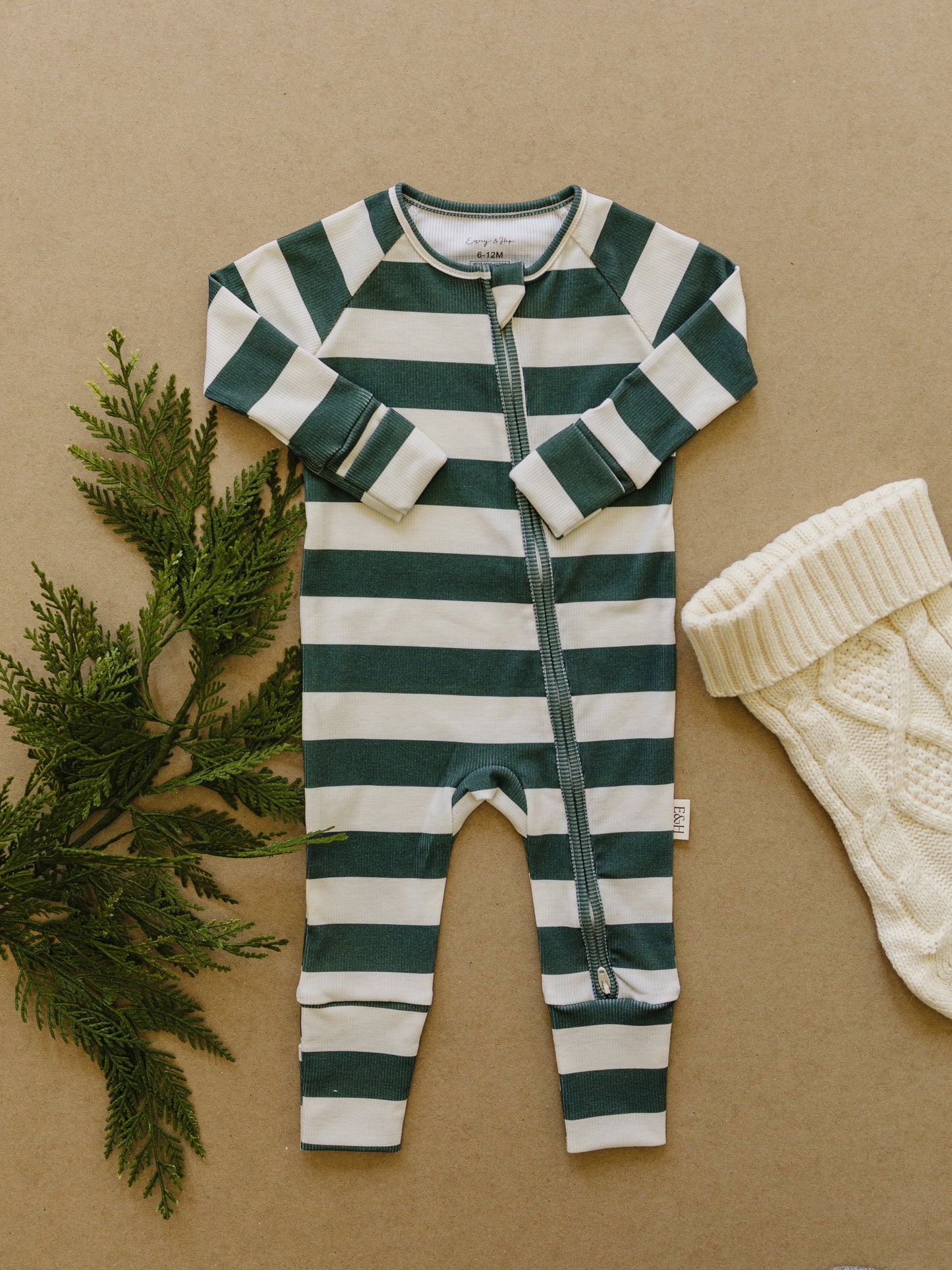 Zipper Pajama - Forrest