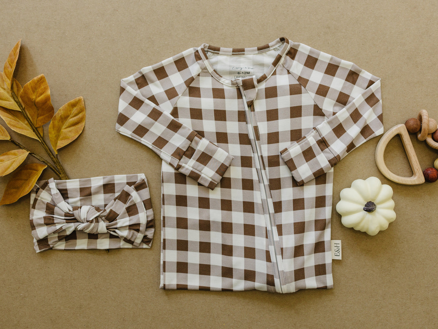 Zipper Pajama - Olivia