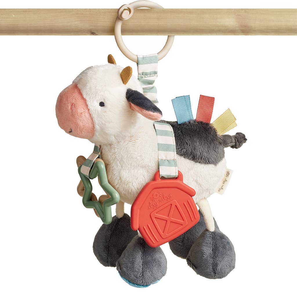 Itzy Friends Link & Love Activity Plush - Cow