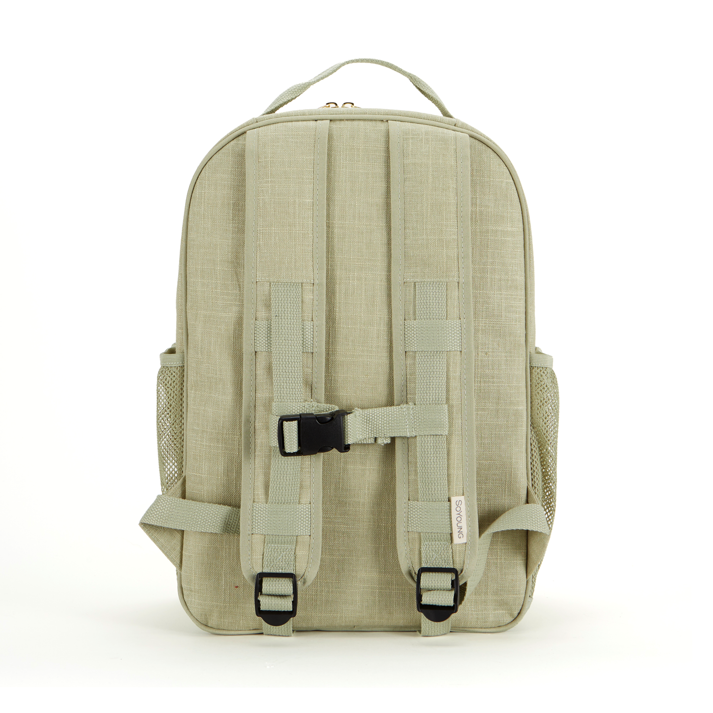 Grade School Backpack - Little Hearts Sage