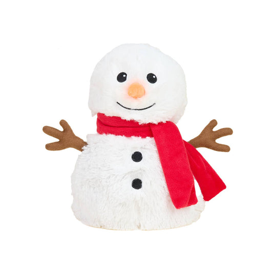 Warmies - Red Scarf Snowman