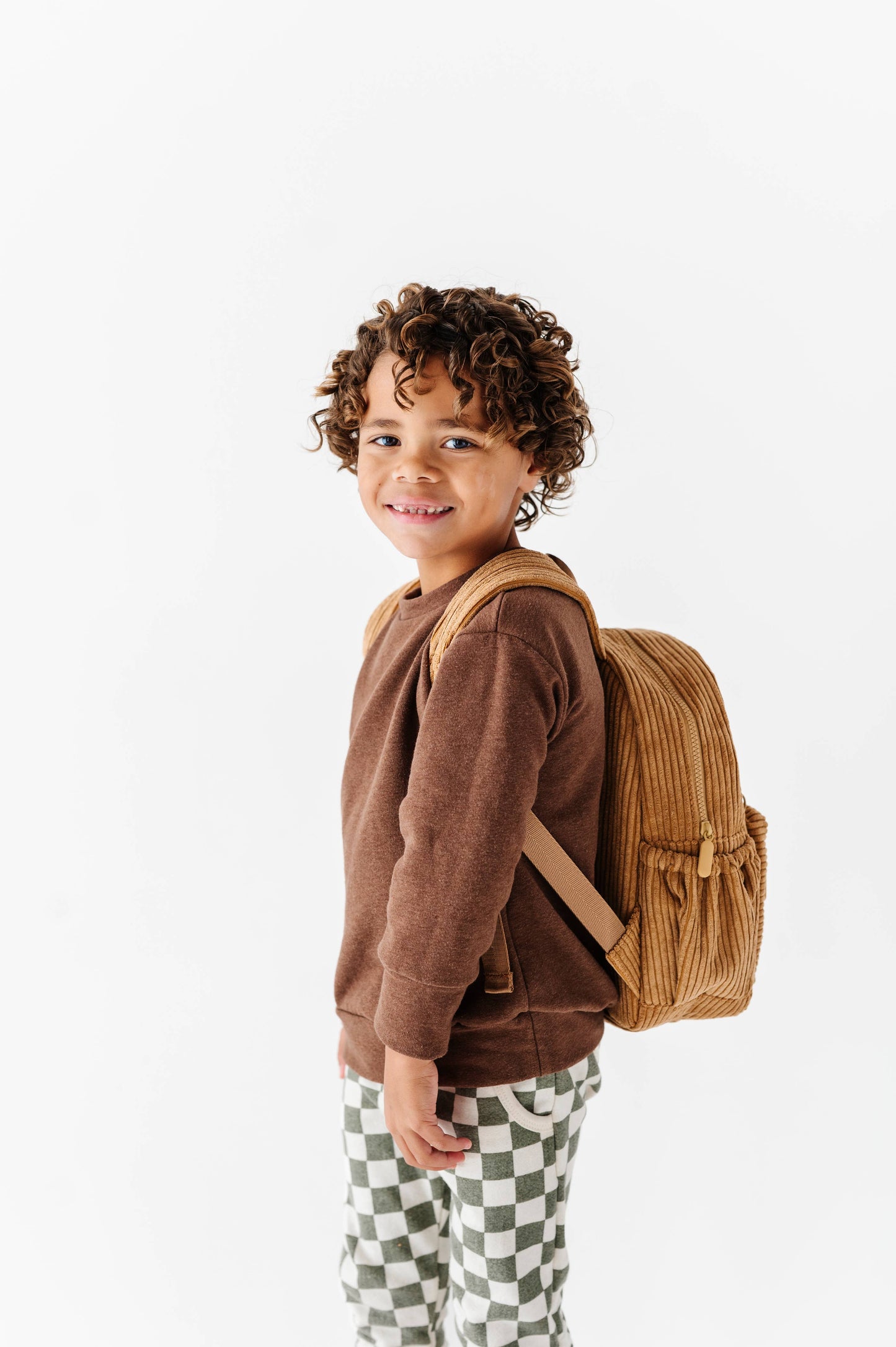 The Play Date Mini Backpack - Camel