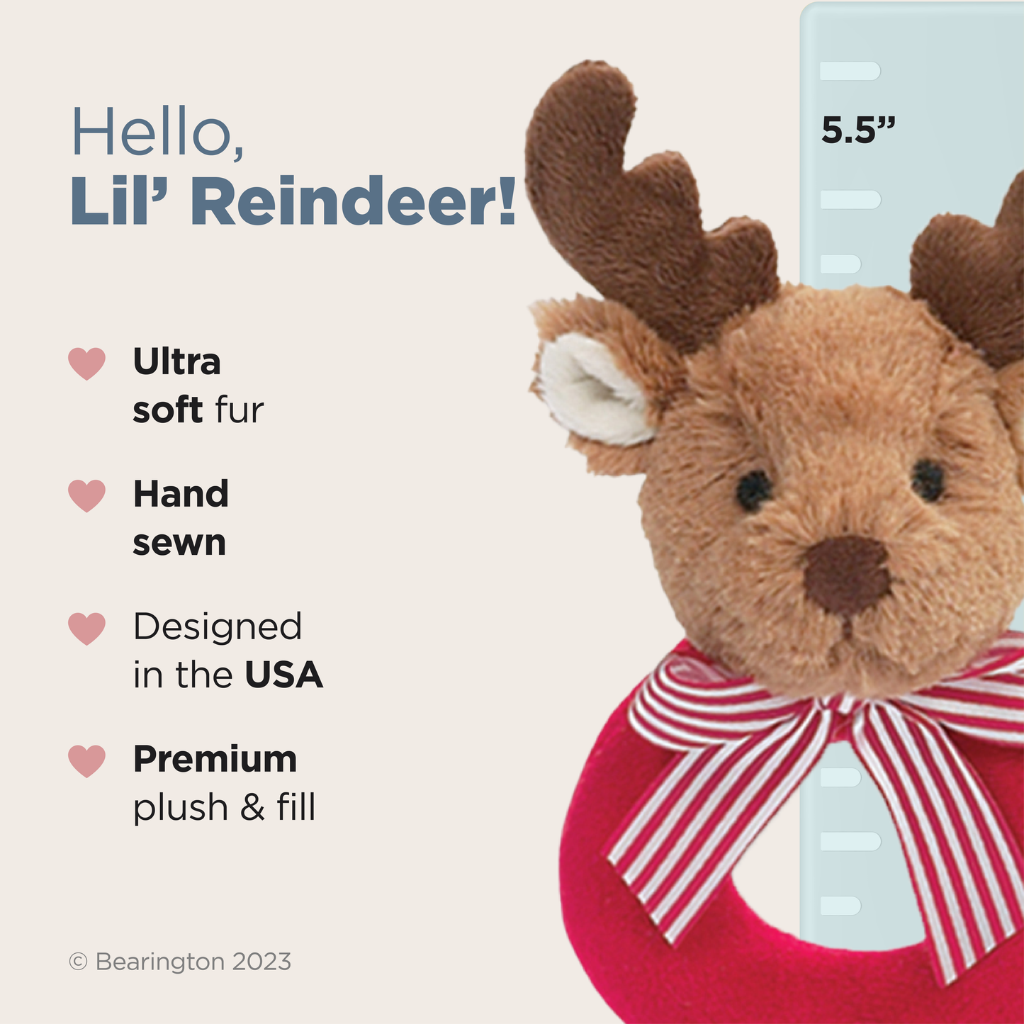 Lil' Reindeer - Ring Rattle