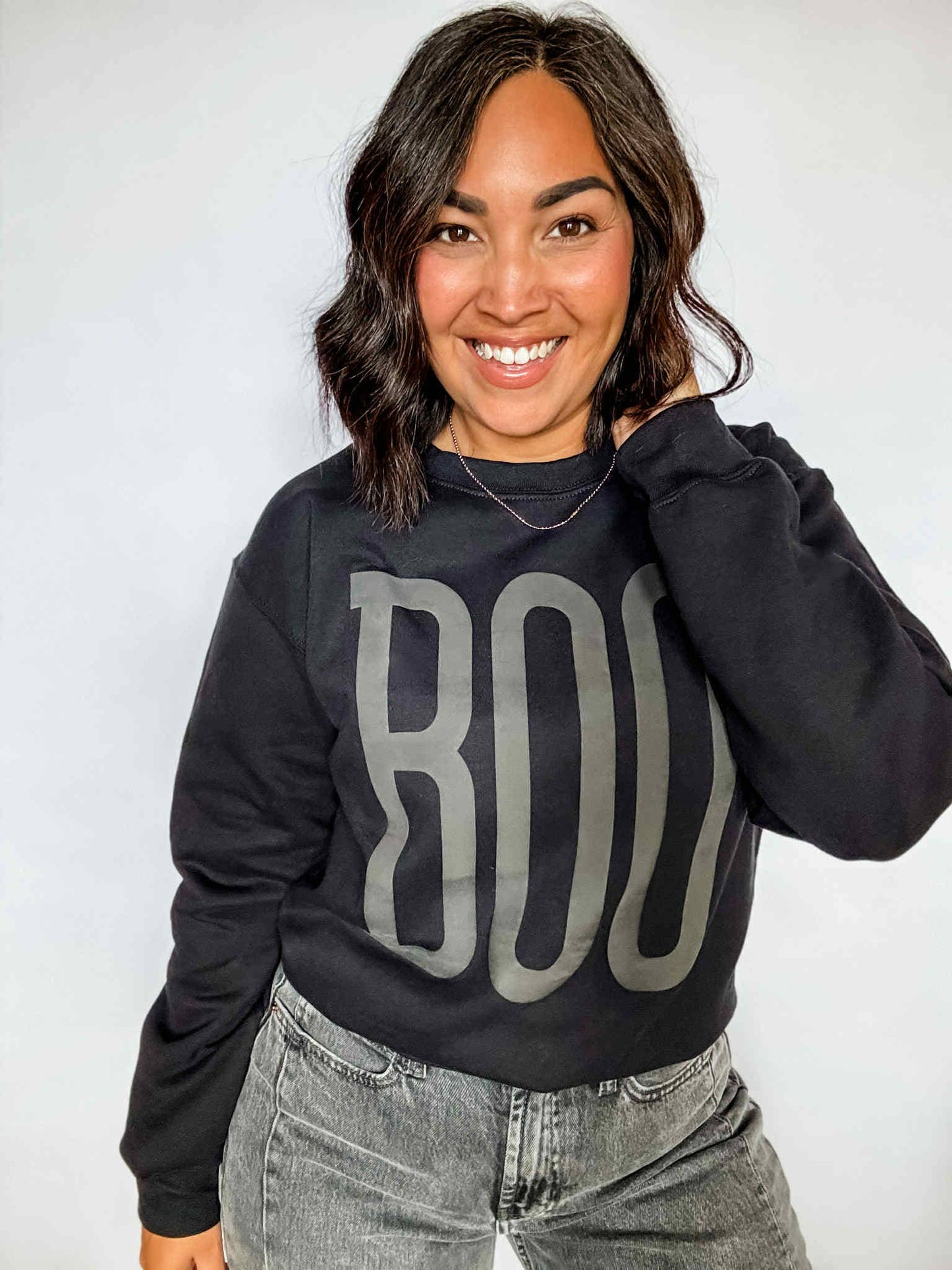 Puff Black ‘Boo’ Sweatshirt