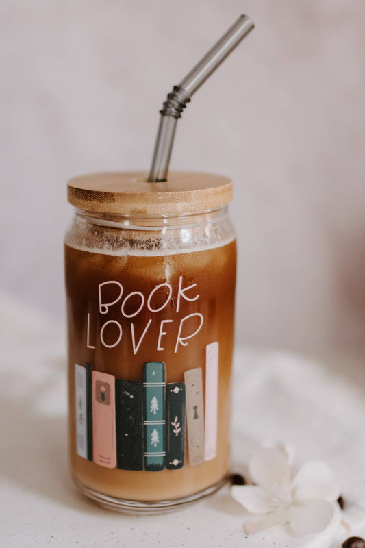 Glass Cup - Book Lover