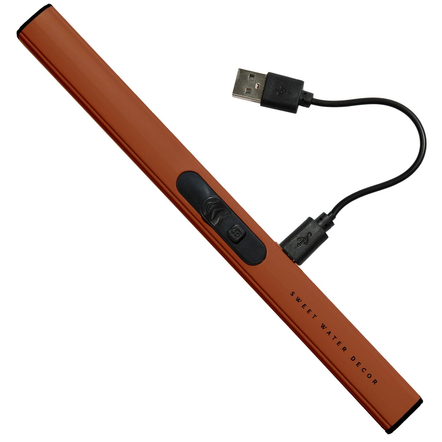Rechargeable Electric Lighter - Burnt Orange
