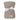 a knitted fabric wrapped in a white ribbon