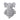 a grey stuffed animal