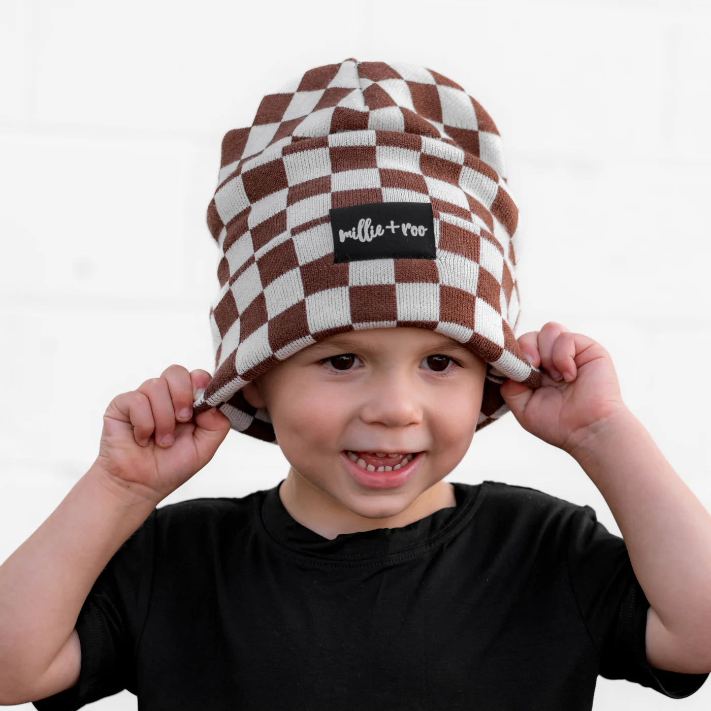 Bamboo Cuff Beanie - Small (NB/Infant) + Medium (Toddler/Child)