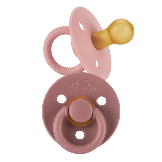 Itzy Soother Paci Sets - Blossom/Rosewood
