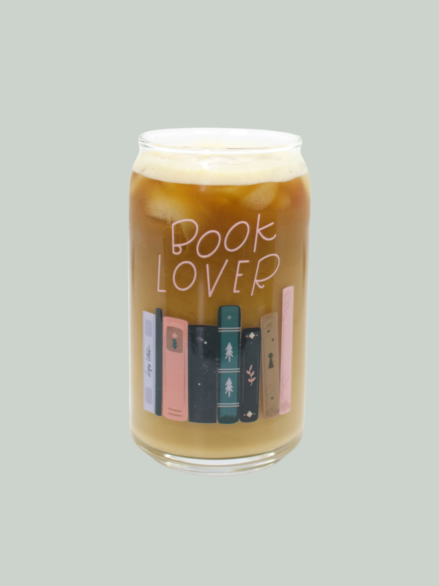 Glass Cup - Book Lover