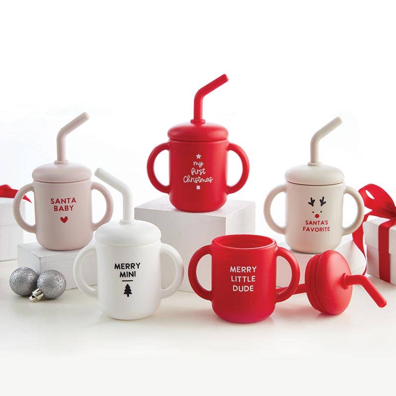 Silicone Sippy Cup - Santa's Favorite