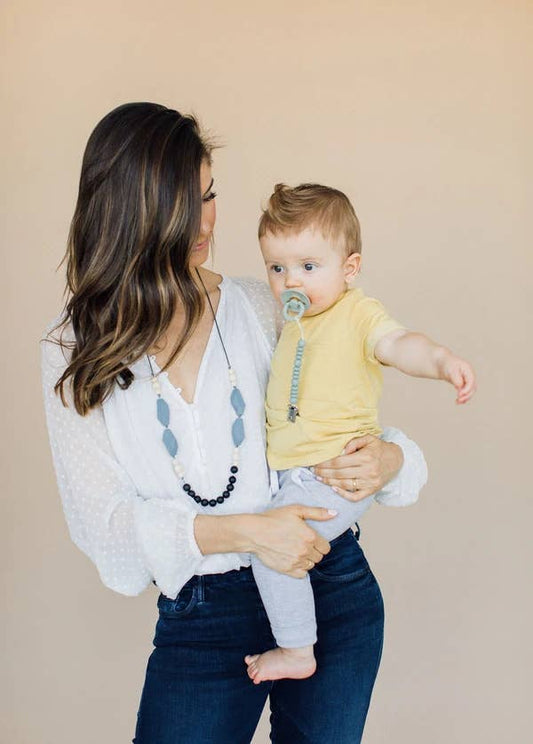 Teething Necklace - The Nathan- Black