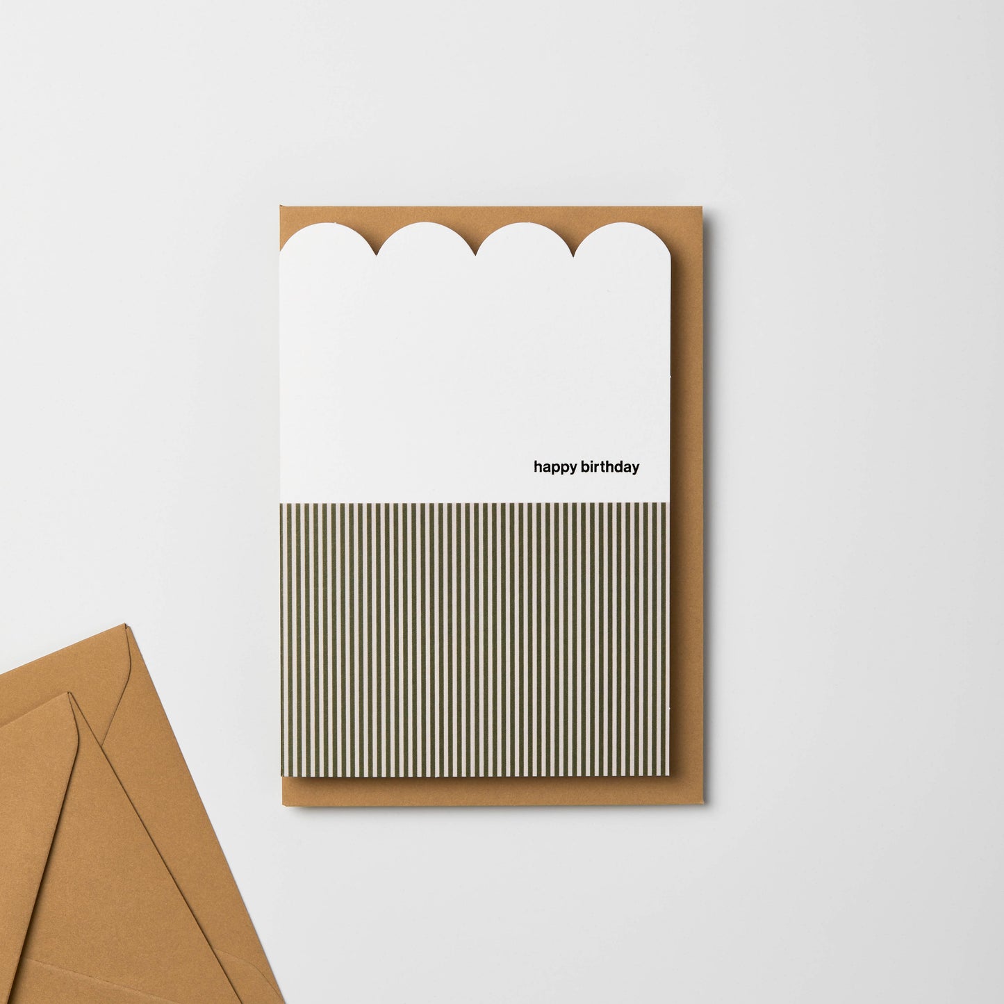 Happy Birthday Card  - Scallop