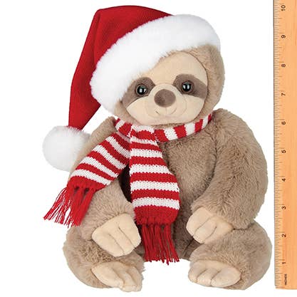 Santa Sloth - Plush Toy