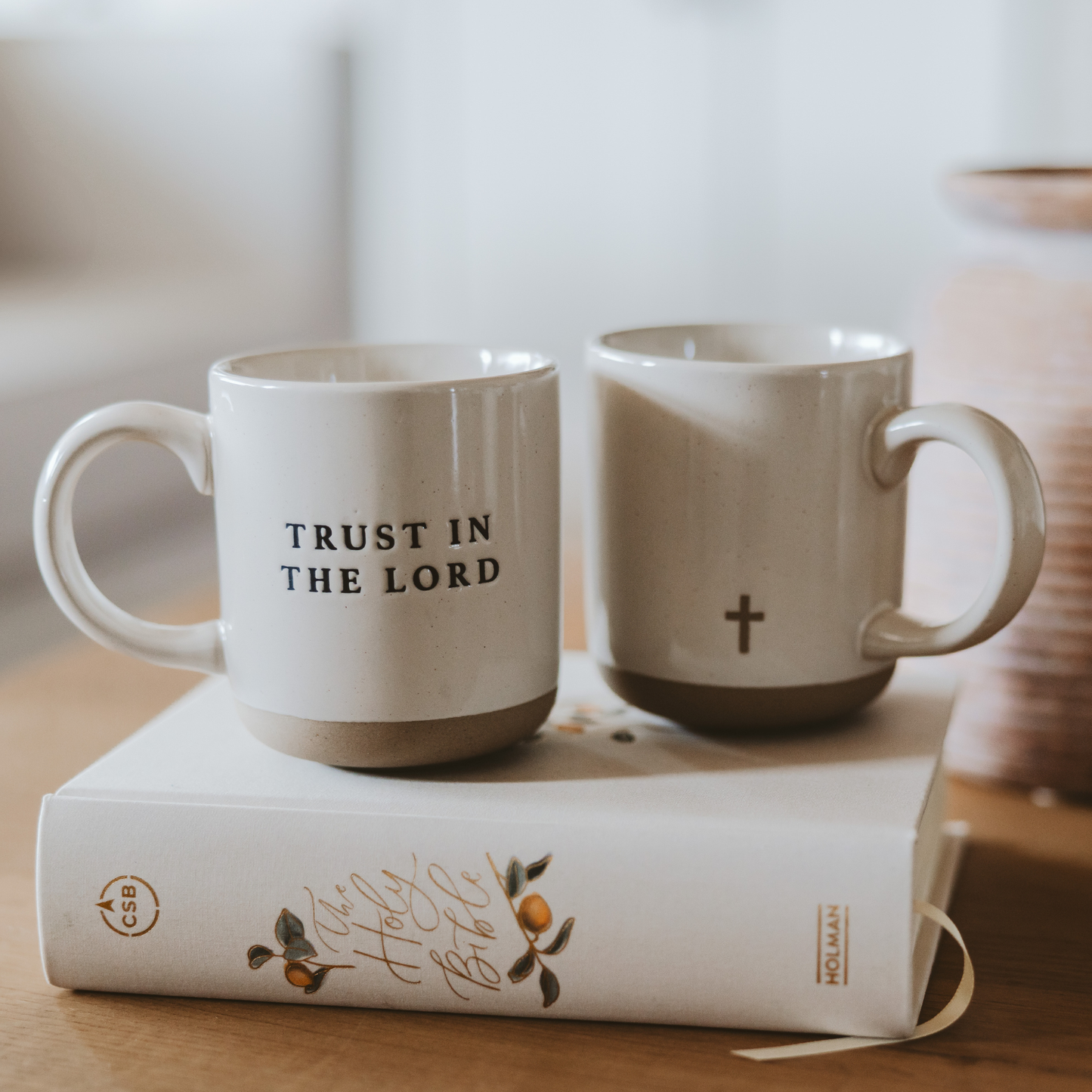 Trust In The Lord - Stoneware Coffee Mug