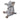 a stuffed animal elephant with a white background