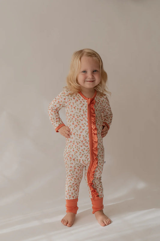 Bamboo Zip Sleeper - Everly Vintage Floral