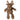 a stuffed animal on a white background