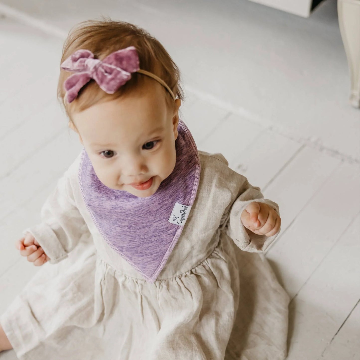 Copper Pearl Bibs - Lacie