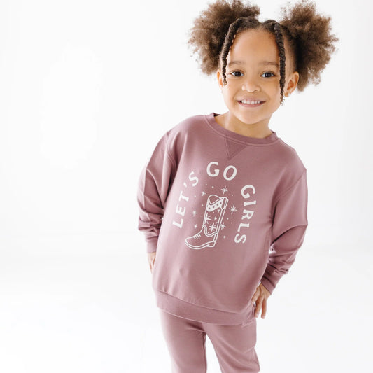 Terry Pullover - Let's Go Girls