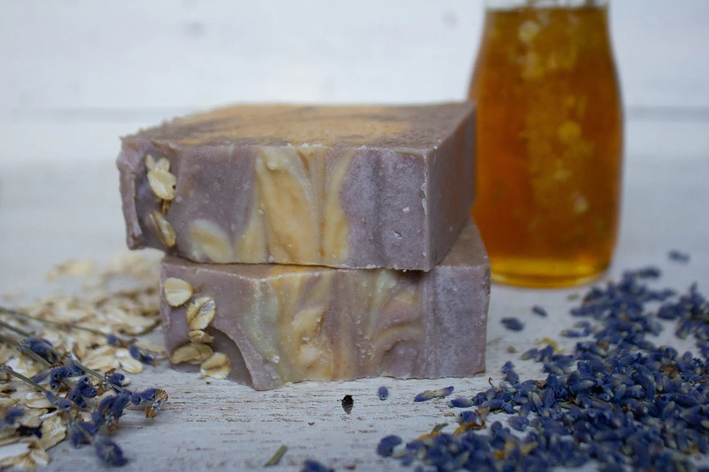 Goat Milk Soap - Lavender, Oats, & Honey