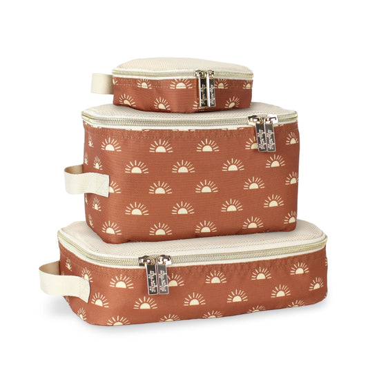 Pack Like a Boss Packing Cubes - Terracotta Sun