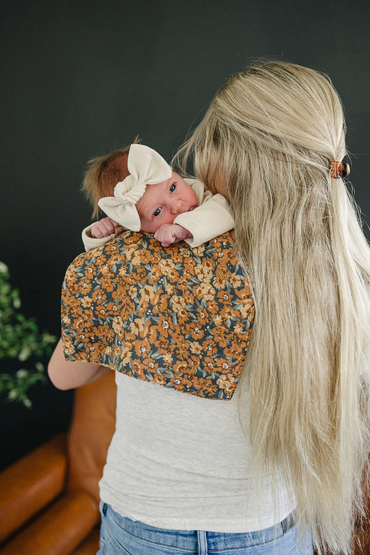 Muslin Burp Cloth - Venetian Floral