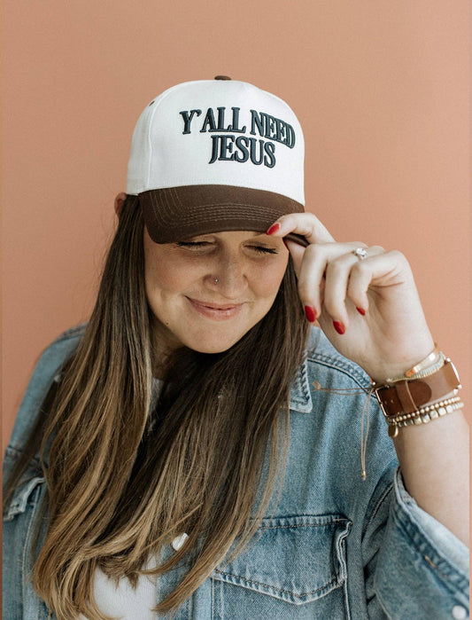 Trucker Hat: Y'all Need Jesus