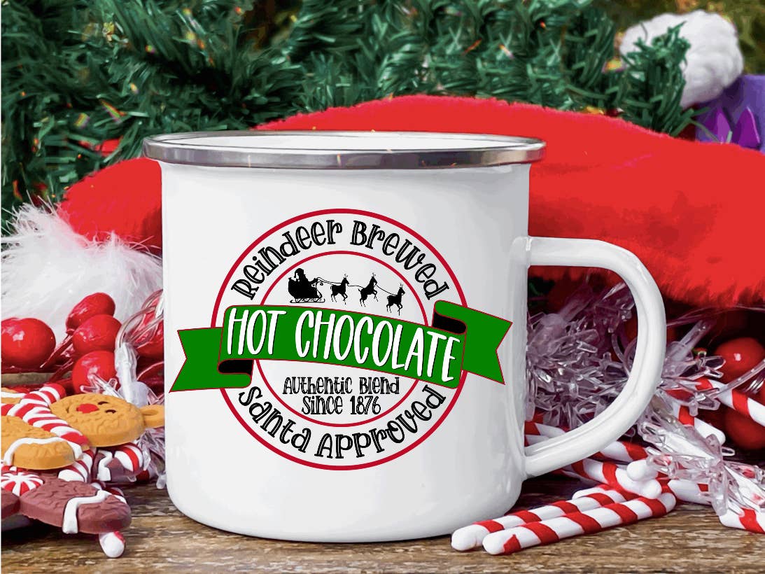 Reindeer Brewed Hot Cocoa - Mug