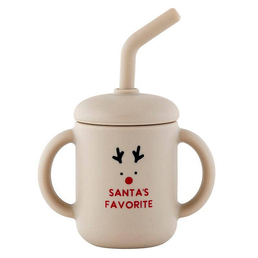 Silicone Sippy Cup - Santa's Favorite