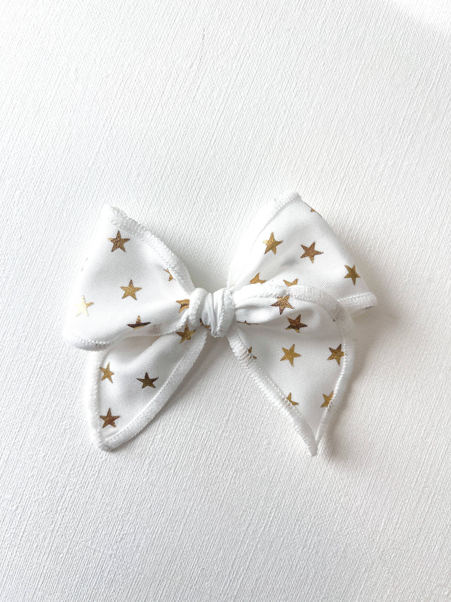 Gold Stars Fable Hair Bow